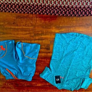 Under Armour Teal Athletic Set
